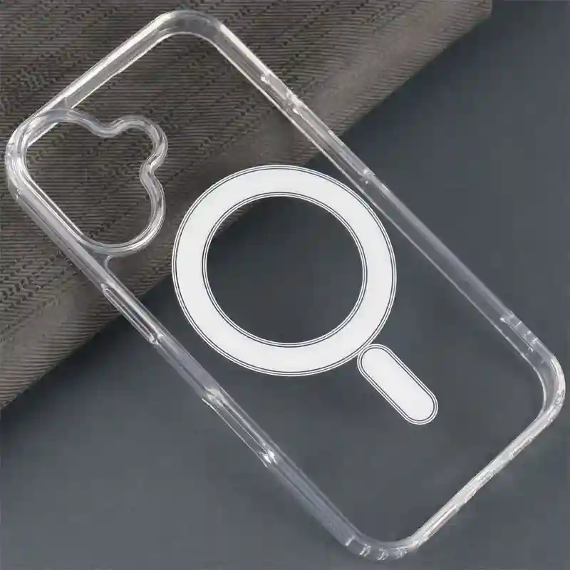 کاور مگ‌ سیف دار شفاف Clear Case Magnetic آیفون iPhone 16