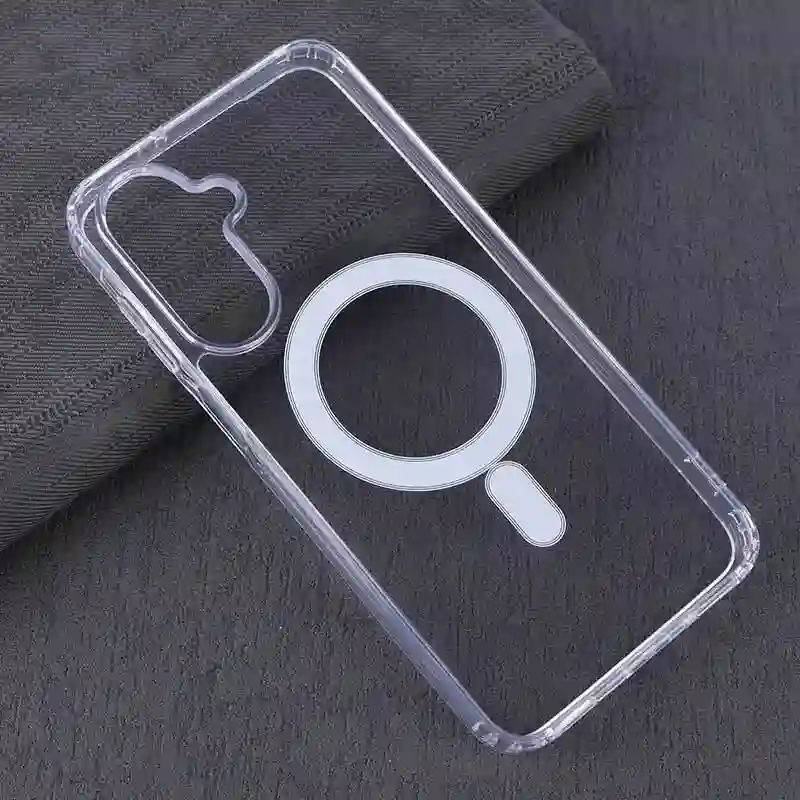 کاور مگ‌ سیف دار شفاف Clear Case Magnetic سامسونگ Galaxy A17 4G / A17 5G