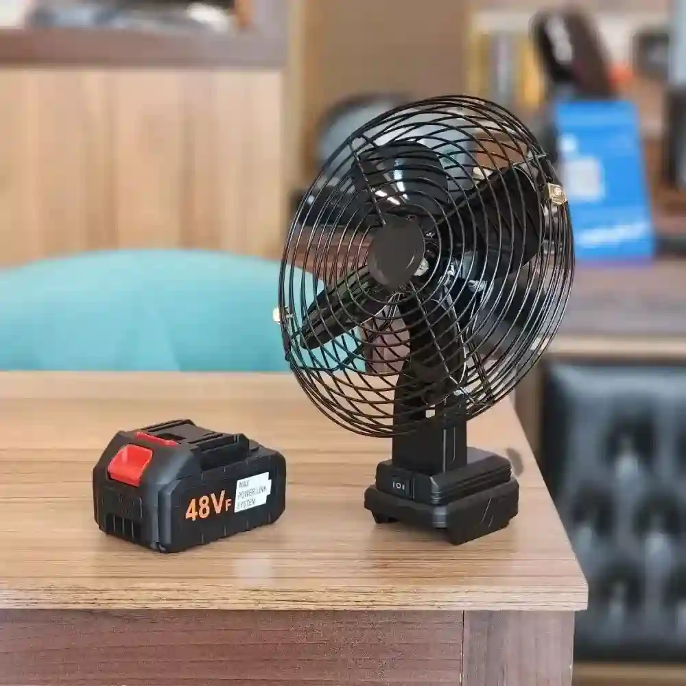 پنکه شارژی فلزی مدل LITHIUM Electric Fan