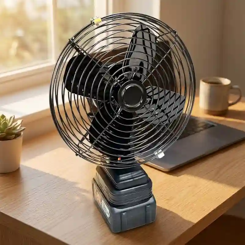 پنکه شارژی فلزی مدل LITHIUM Electric Fan