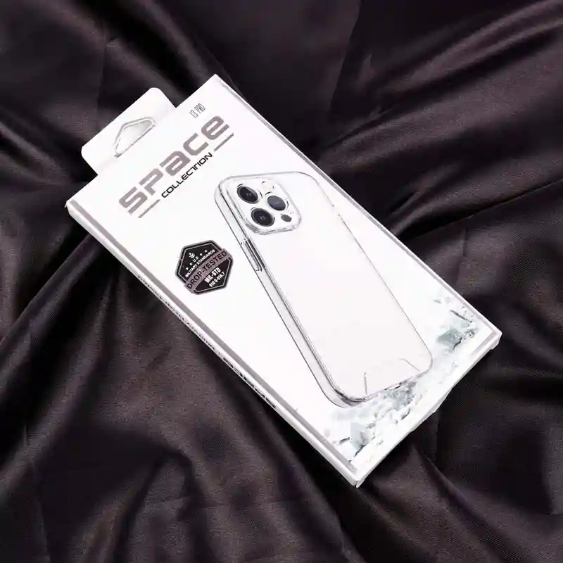 کاور ژله ای ضربه گیر شفاف Space آیفون iPhone 13 Pro محافظ لنزدار