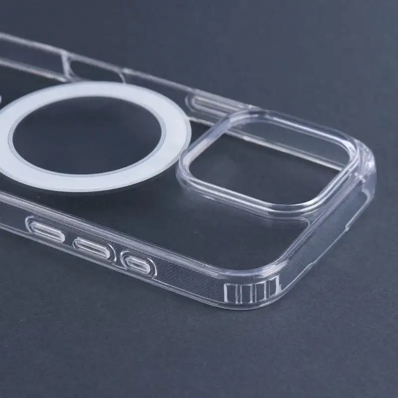 کاور مگ‌ سیف دار شفاف Clear Case Magnetic آیفون iPhone 16 Pro