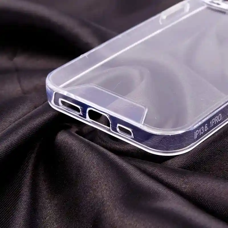 کاور ژله ای ضربه گیر شفاف Space آیفون iPhone 13 Pro محافظ لنزدار