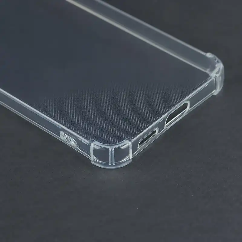 کاور ژله ای ضربه گیر بی رنگ سامسونگ Galaxy S25 FE محافظ لنزدار