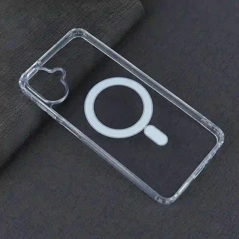 کاور مگ‌ سیف دار شفاف Clear Case Magnetic سامسونگ Galaxy A07