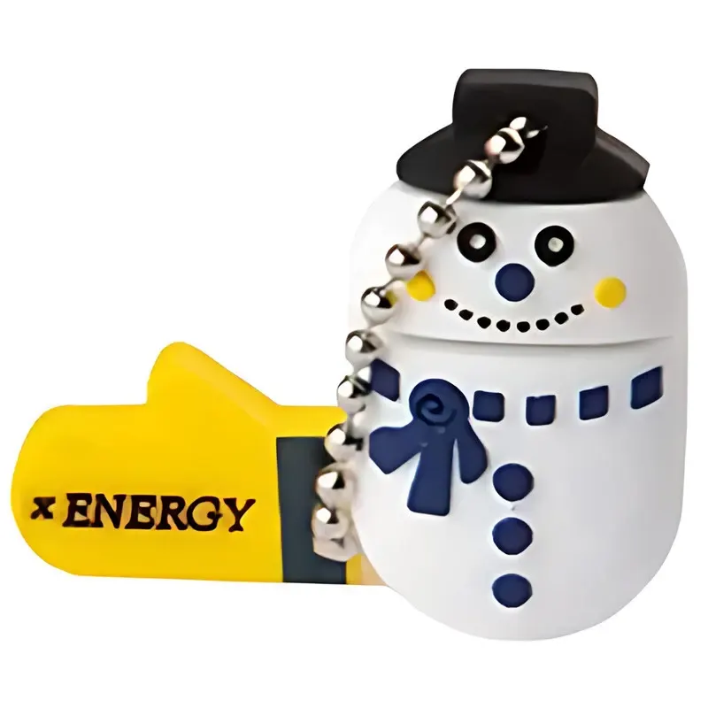 فلش مموری عروسکی 128 گیگ ایکس انرژی X-Energy Snowman USB3.1 + گارانتی مادام العمر